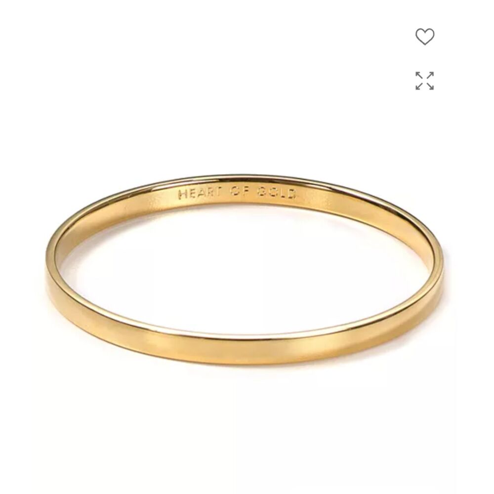 Kate Spade New York Gold Tone Classic Bangle Bracelet